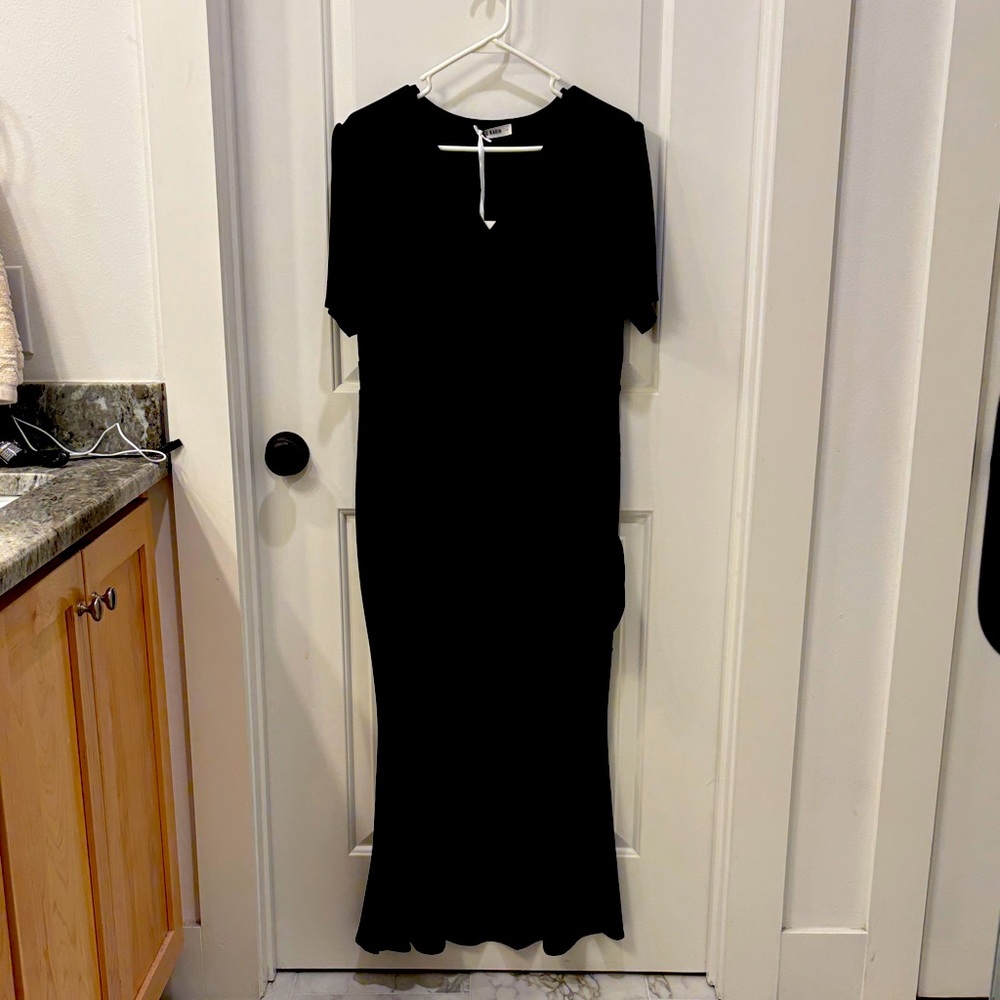 Grace Karin Classic Black Maxi Dress